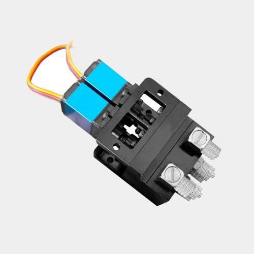 2CH/3CH/4CH/5CH/6CH/7CH Hydraulic Oil Valve Controller With Servo For 1/12 RC Excavator Bulldozer Parts