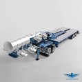 Swing-wing 3x8 Widening Semi Trailer And 2x8 Widening Dolly