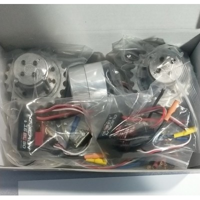 Brushless Upgrade Track Kit For 1/12 Hydraulic Excavator 4200XL Brushless Upgrade Track Kit For 1/12 Hydraulic Excavator 4200XL