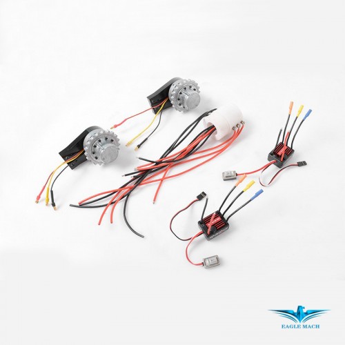 Brushless Upgrade Track Kit For 1/12 Hydraulic Excavator 4200XL