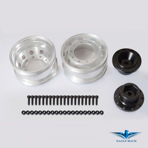 Front Wide Wheel For Tamiya Truck-Hex Type