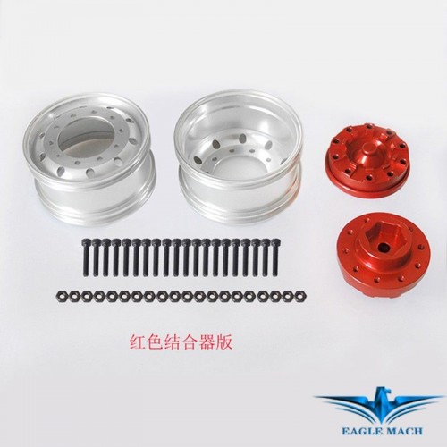 Front Wide Wheel For Tamiya Truck-S Version Hex Front Wide Wheel For Tamiya Truck-S Version Hex