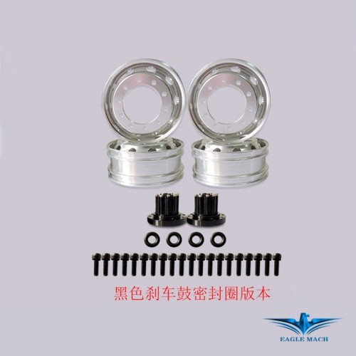 Rear Wheels For 1/14 Tamiya Truck V2 Version