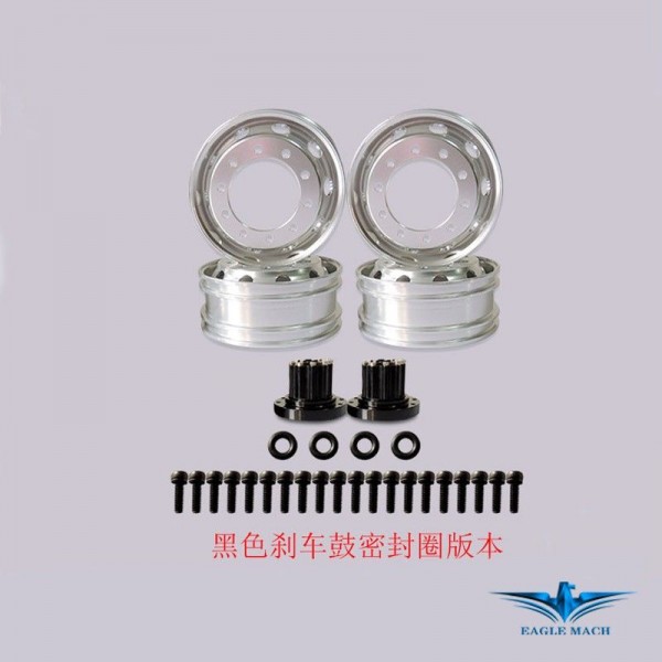 Rear Wheels For 1/14 Tamiya Truck V2 Version Rear Wheels For 1/14 Tamiya Truck V2 Version