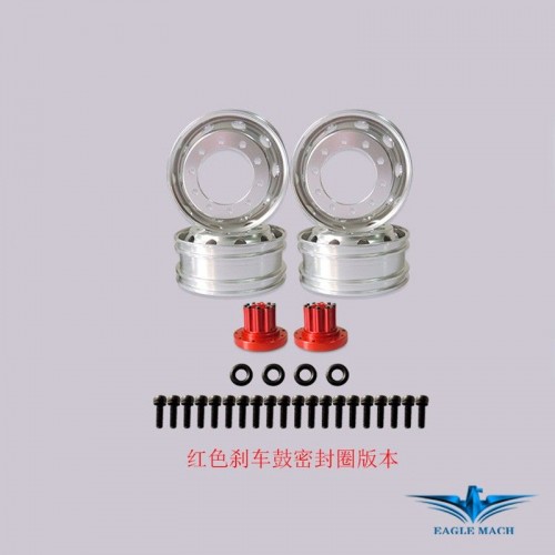 Rear Wheels For 1/14 Tamiya Truck V2 Version