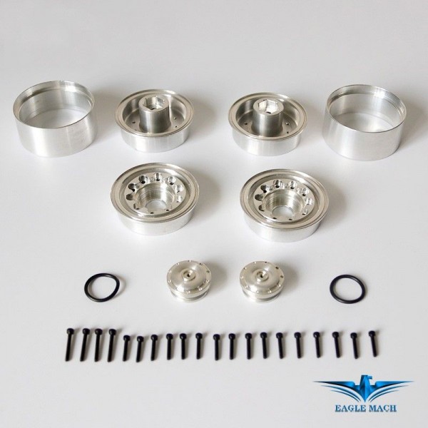 Rear Wheels For 1/14 Dakar Truck Rear Wheels For 1/14 Dakar Truck