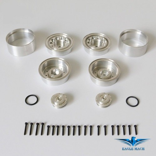 Front Wheels For 1/14 Dakar Truck Front Wheels For 1/14 Dakar Truck