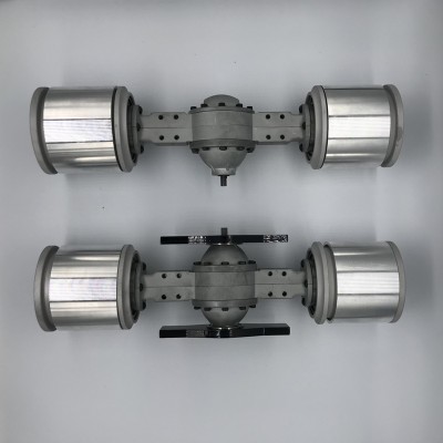 Front&Rear Axle Set For 1/14 Wheel Loader WA470