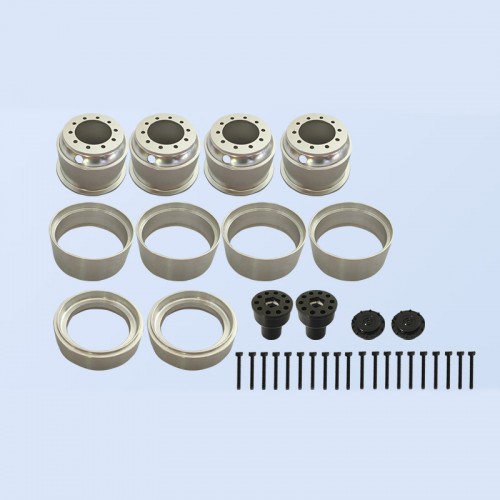 Rear Wheels For 1/14 Heavy Hauler 8x8