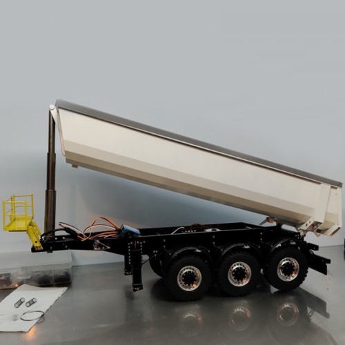 1/14 3-Axle Semi Trailer Tipper