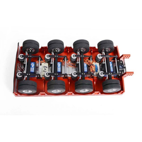 1/14 Heavy Width Adjustable 4-Axle Trailer 1/14 Heavy Width Adjustable 4-Axle Trailer