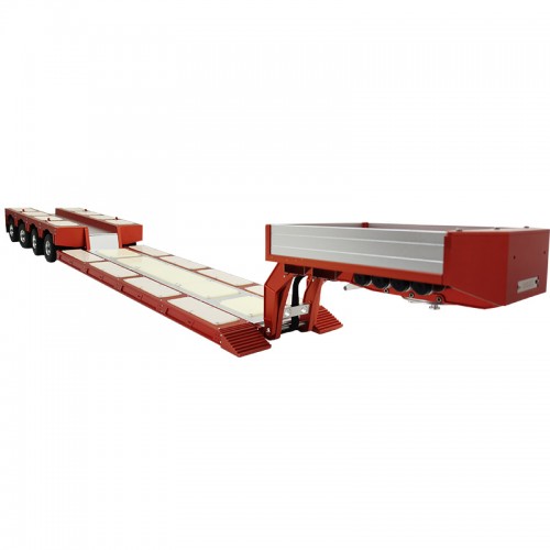 1/14 Heavy Width Adjustable 4-Axle Trailer