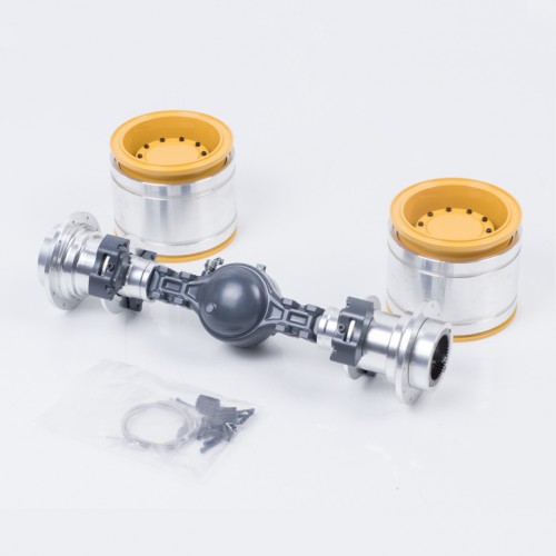 Front Axle With Hub For 1/14 Wheel Loader 870K Version 3 Front Axle With Hub For 1/14 Wheel Loader 870K Version 3