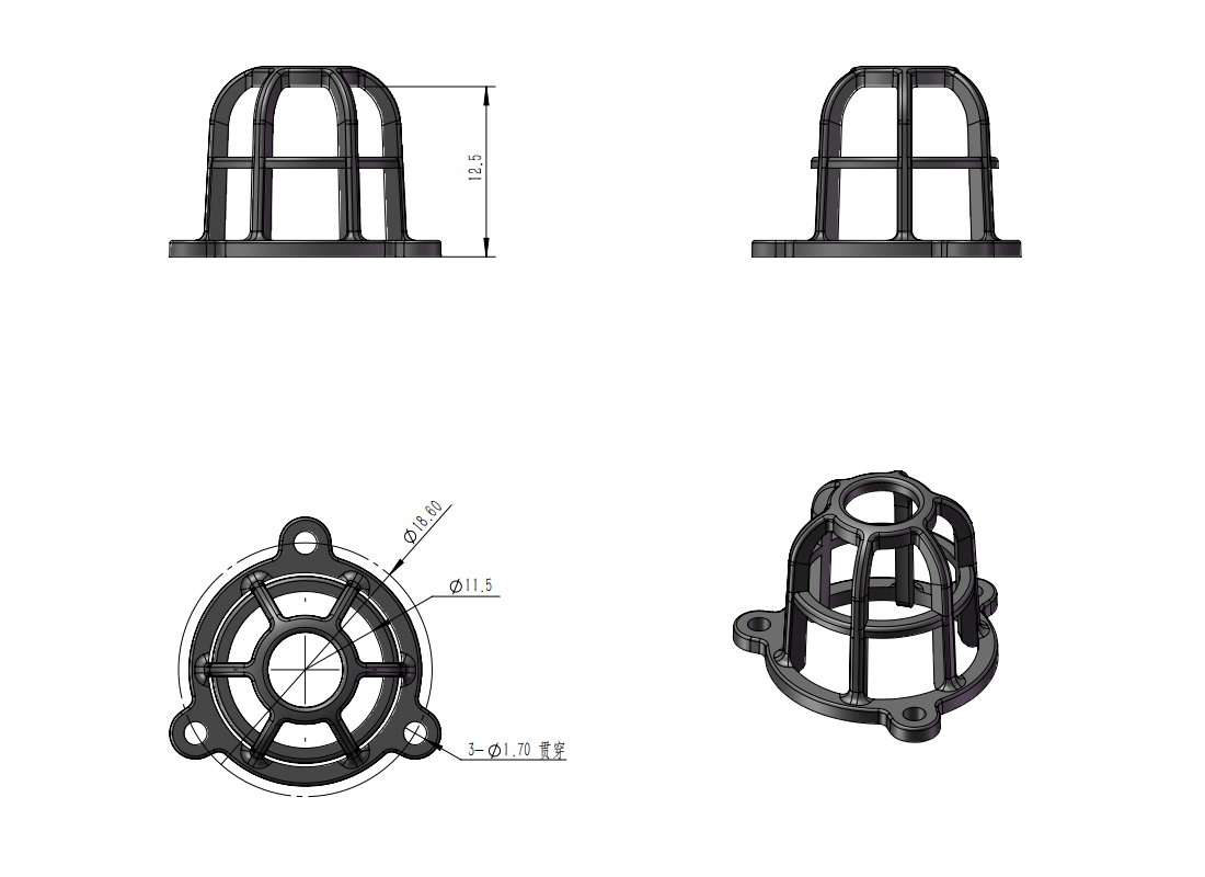 Beacon Light For 1/14 Wheel Loader 870K-Eagle mach