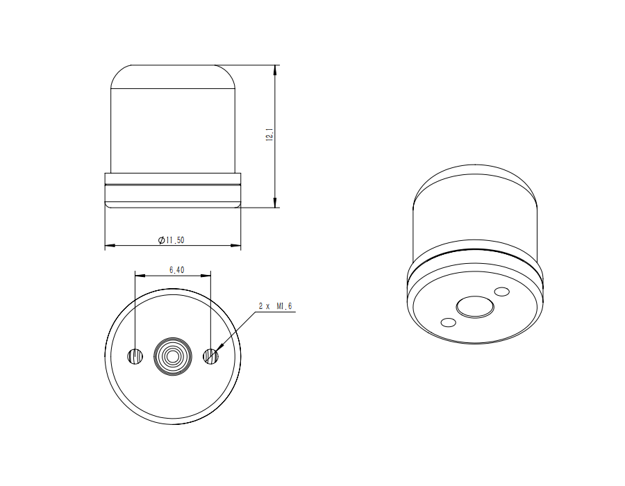 Beacon Light For 1/14 Wheel Loader 870K-Eagle mach