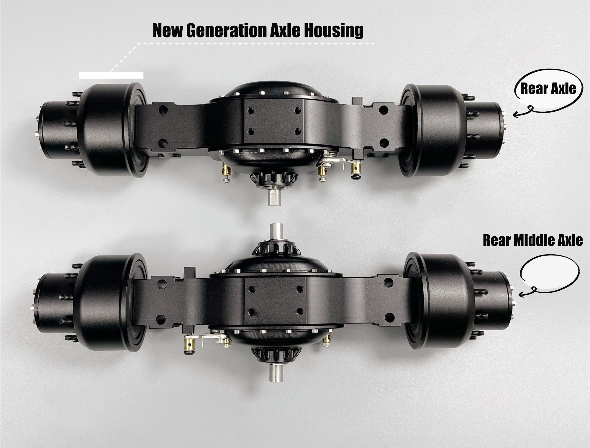 CNC Integrated Axle Of 1/14 Model